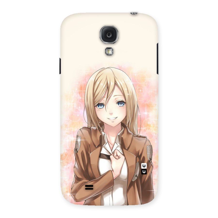 Cute Girl Art Back Case for Samsung Galaxy S4