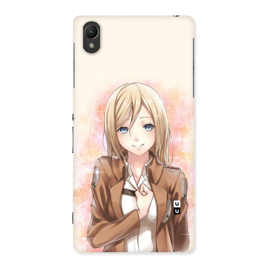 Cute Girl Art Back Case for Sony Xperia Z2