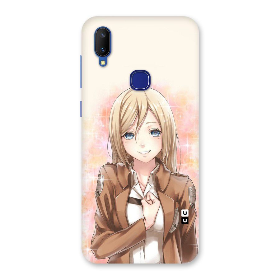Cute Girl Art Back Case for Vivo V11