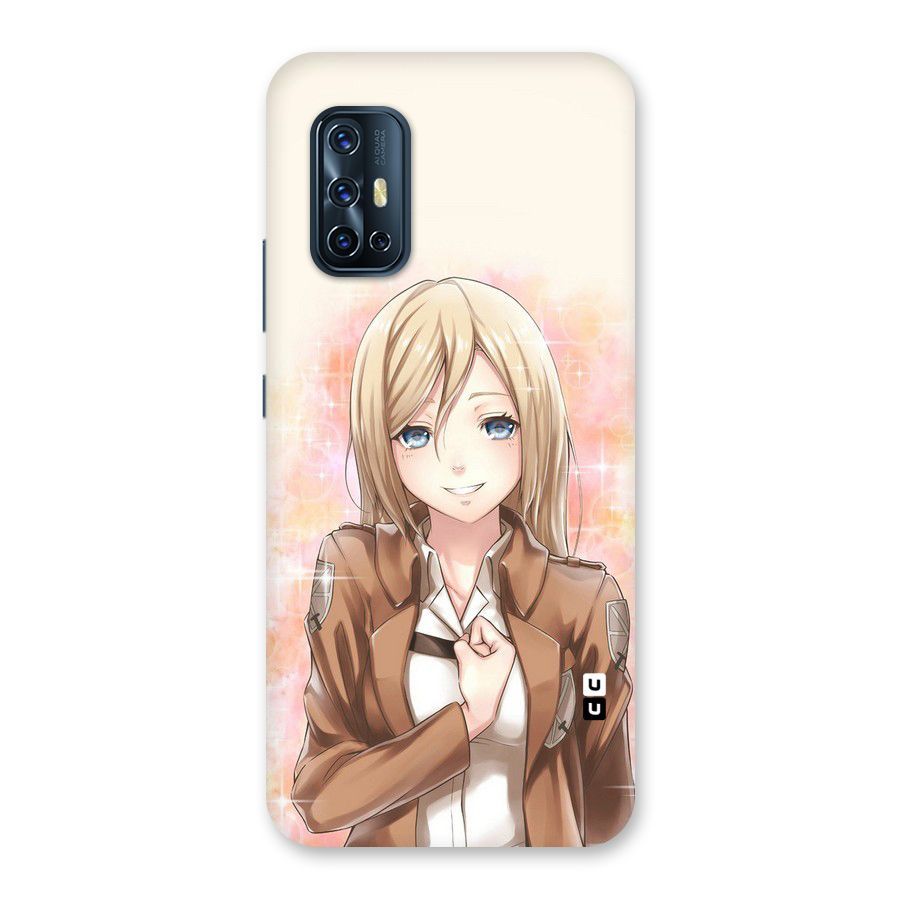 Cute Girl Art Back Case for Vivo V17