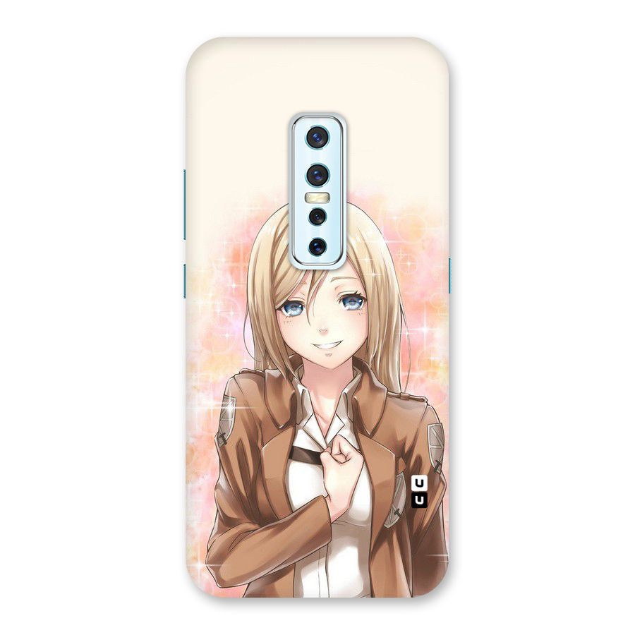 Cute Girl Art Back Case for Vivo V17 Pro