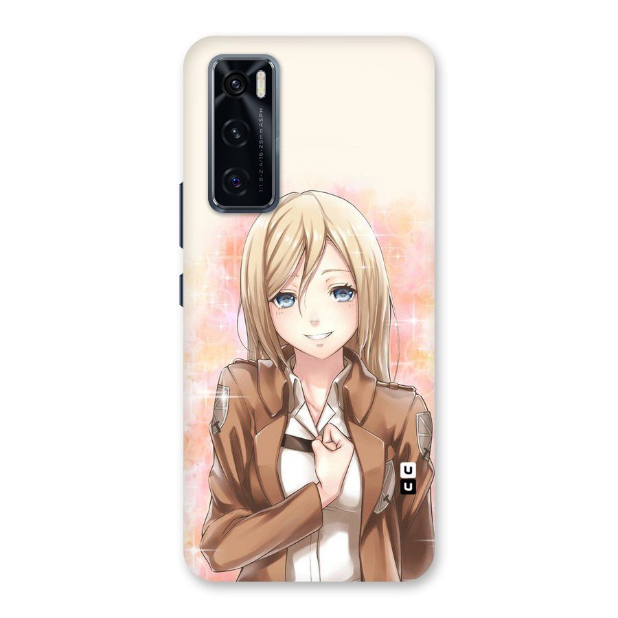 Cute Girl Art Back Case for Vivo V20 SE