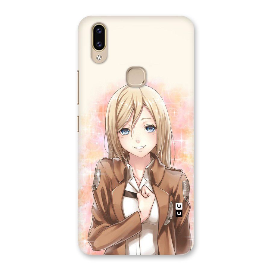 Cute Girl Art Back Case for Vivo V9 Youth