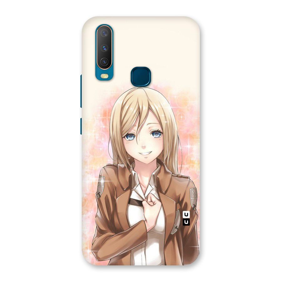 Cute Girl Art Back Case for Vivo Y11