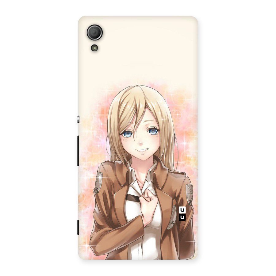 Cute Girl Art Back Case for Xperia Z3 Plus