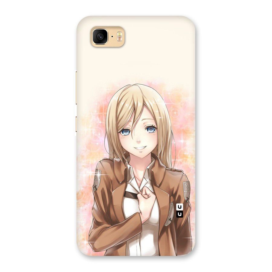 Cute Girl Art Back Case for Zenfone 3s Max