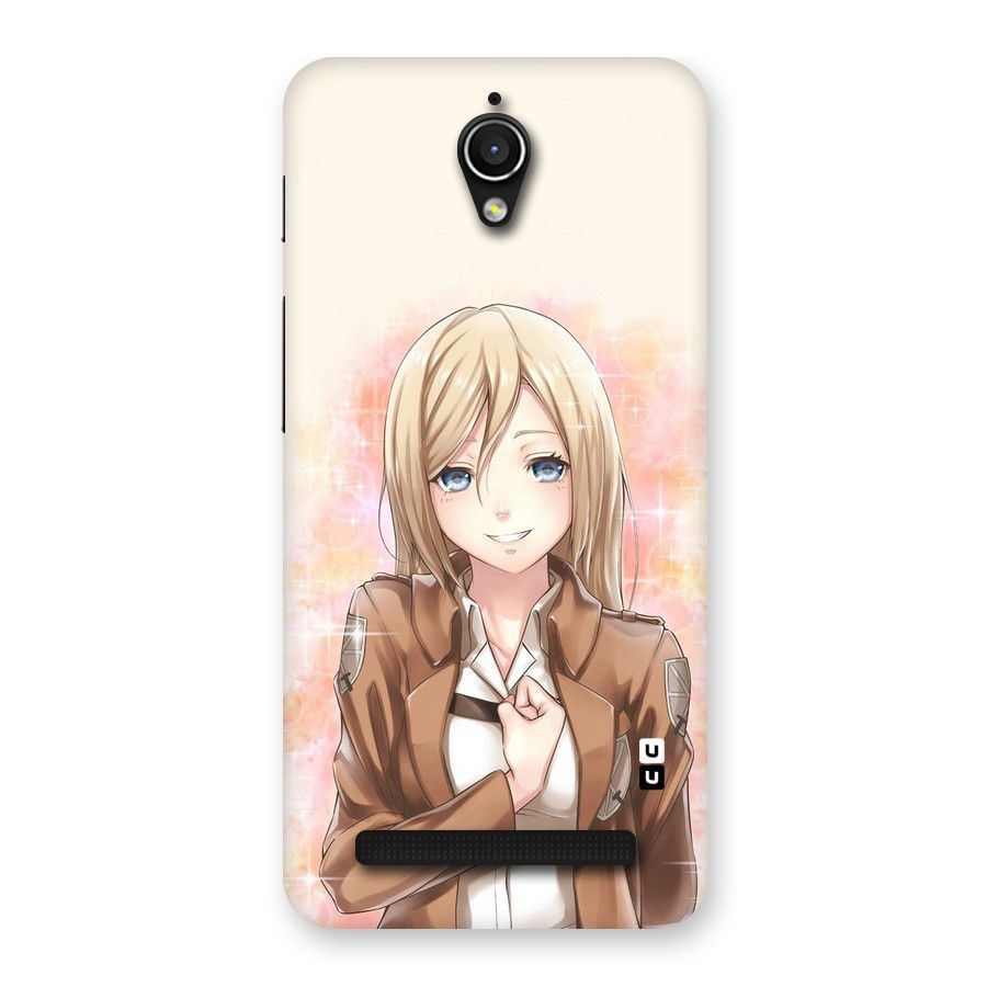 Cute Girl Art Back Case for Zenfone Go