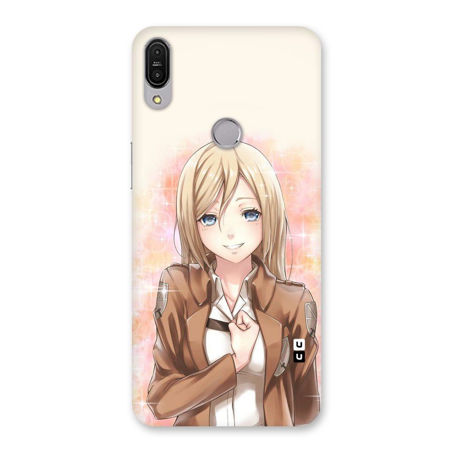 Cute Girl Art Back Case for Zenfone Max Pro M1