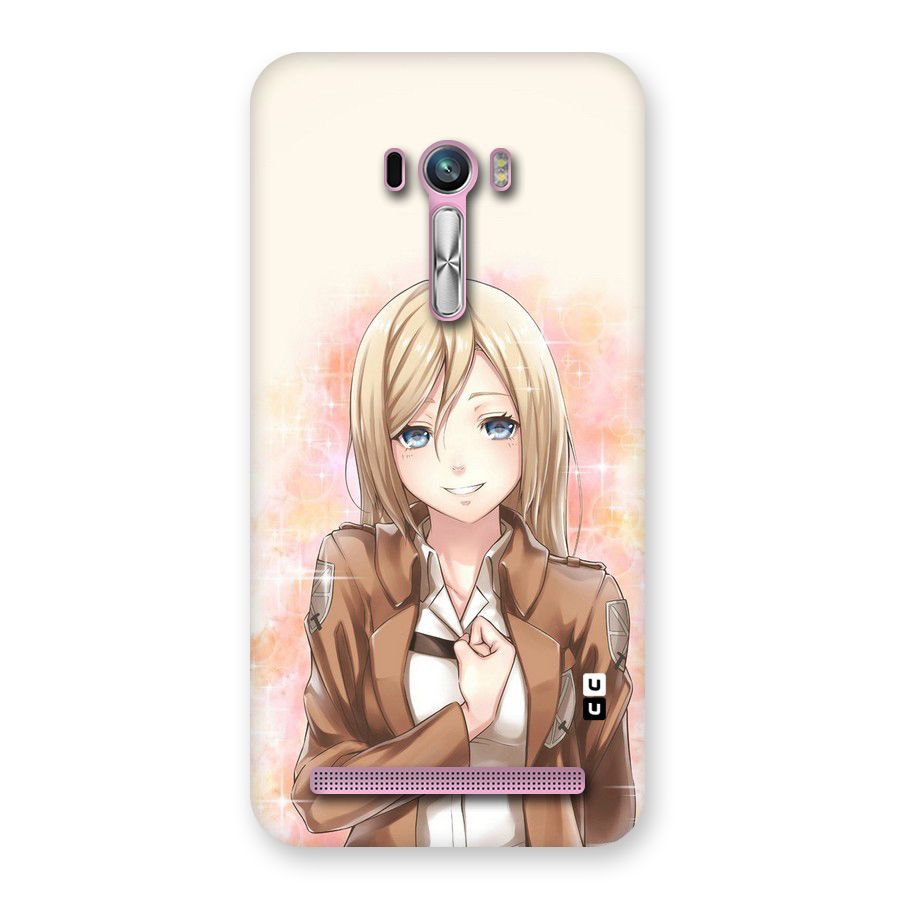 Cute Girl Art Back Case for Zenfone Selfie