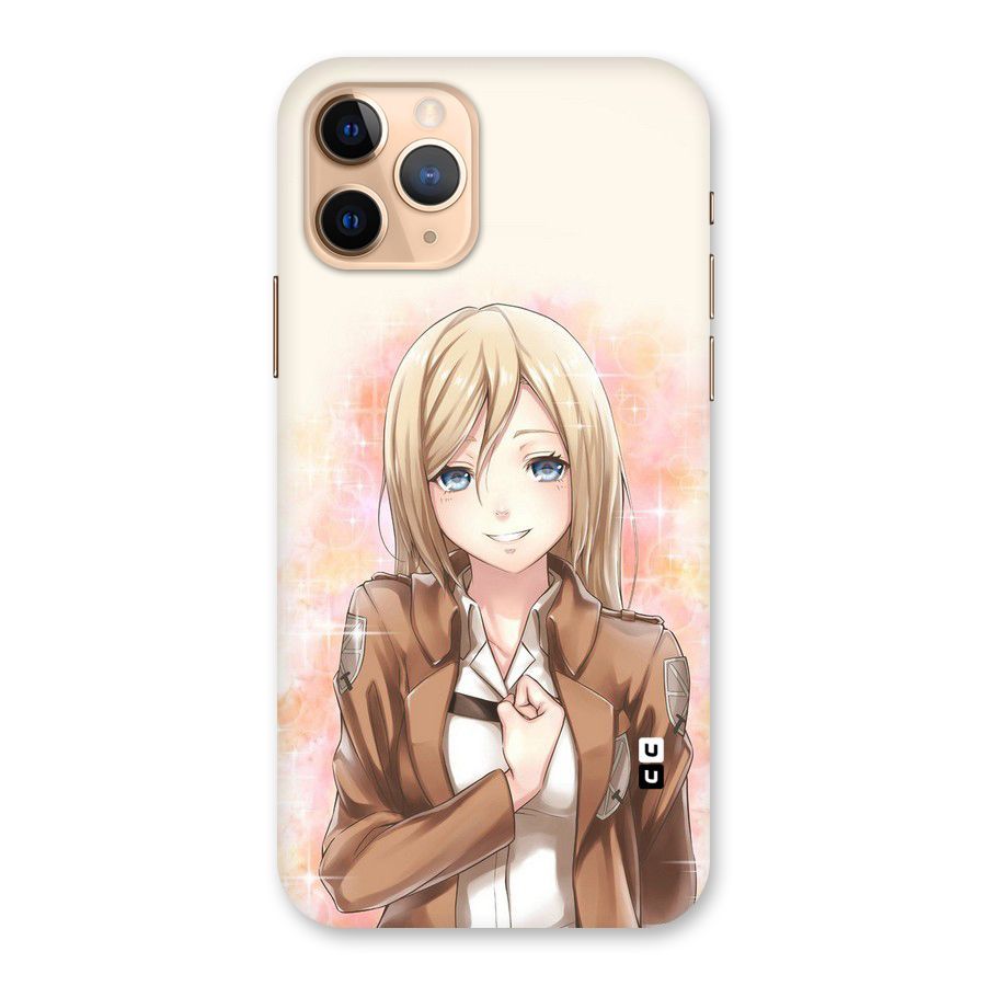 Cute Girl Art Back Case for iPhone 11 Pro