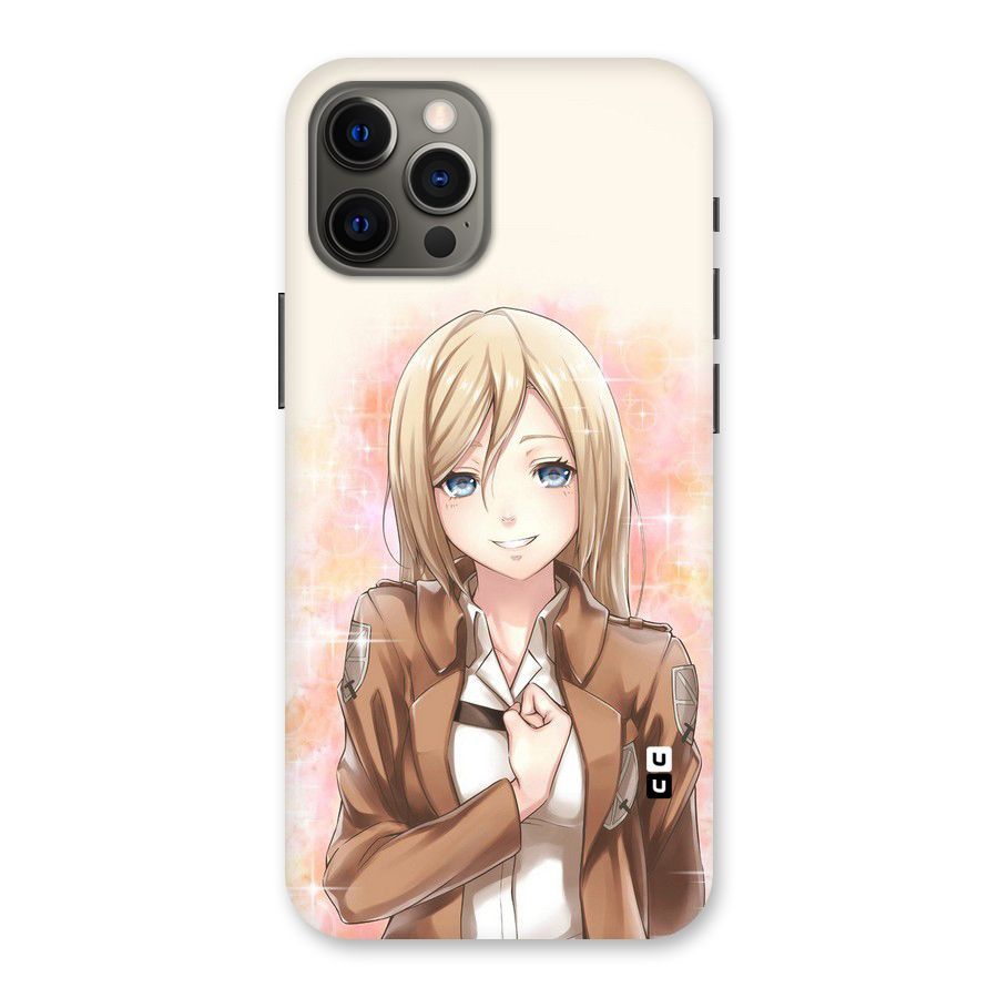 Cute Girl Art Back Case for iPhone 12 Pro Max
