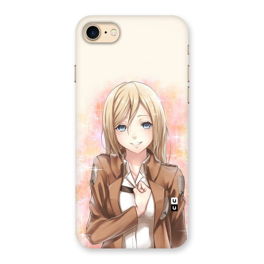 Cute Girl Art Back Case for iPhone 7
