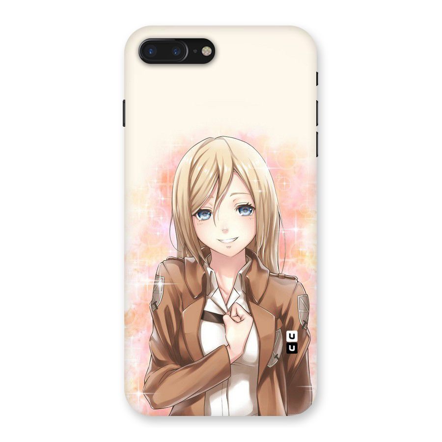 Cute Girl Art Back Case for iPhone 7 Plus