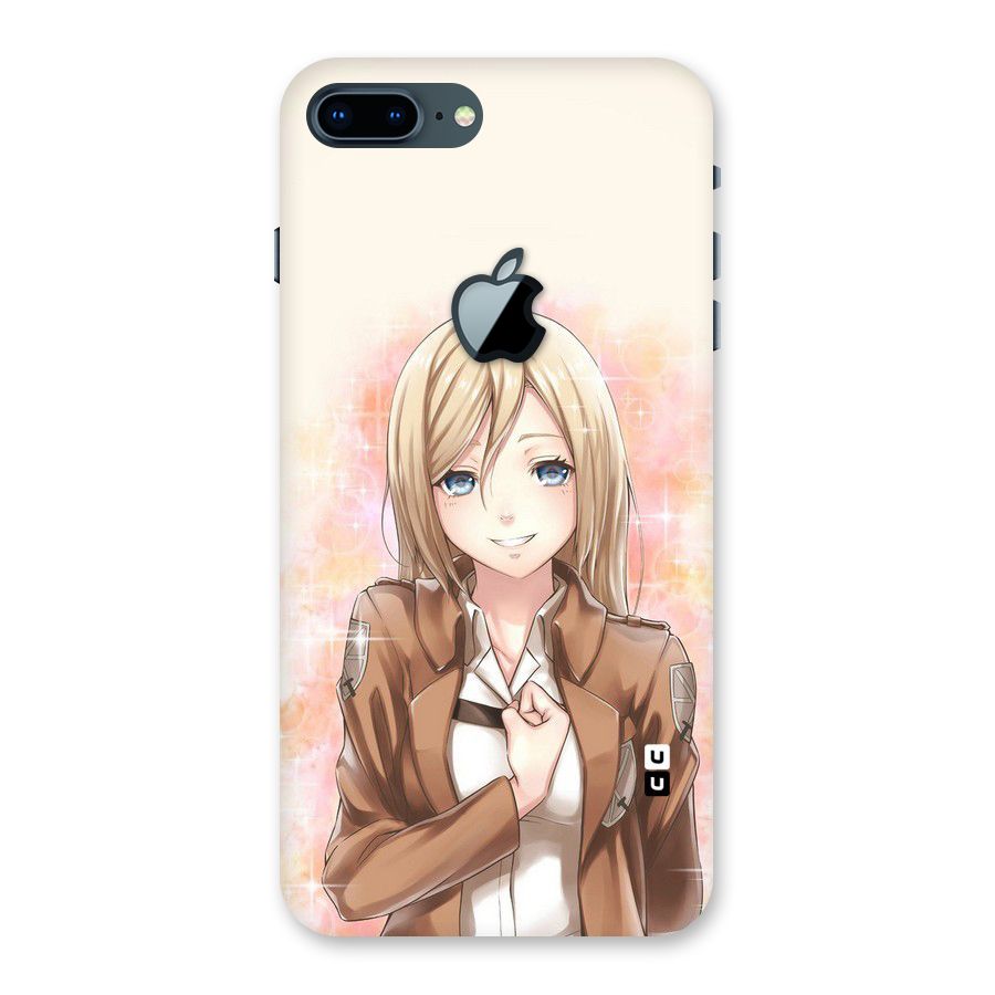 Cute Girl Art Back Case for iPhone 7 Plus Apple Cut