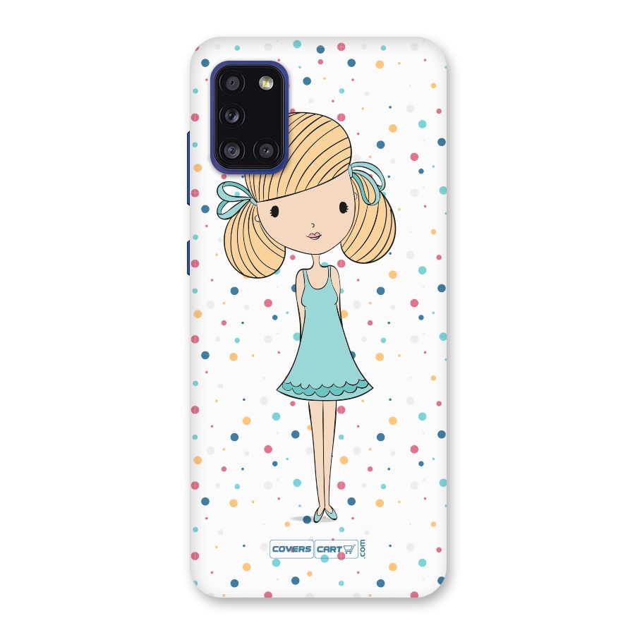 Cute Girl Back Case for Galaxy A31