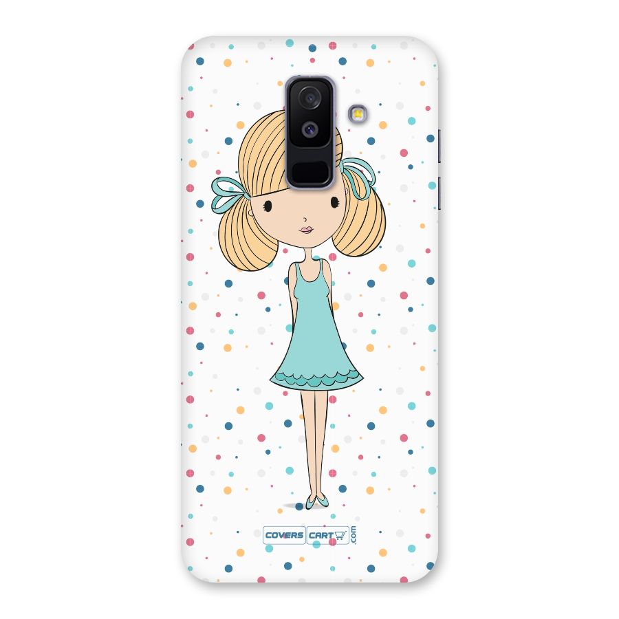 Cute Girl Back Case for Galaxy A6 Plus