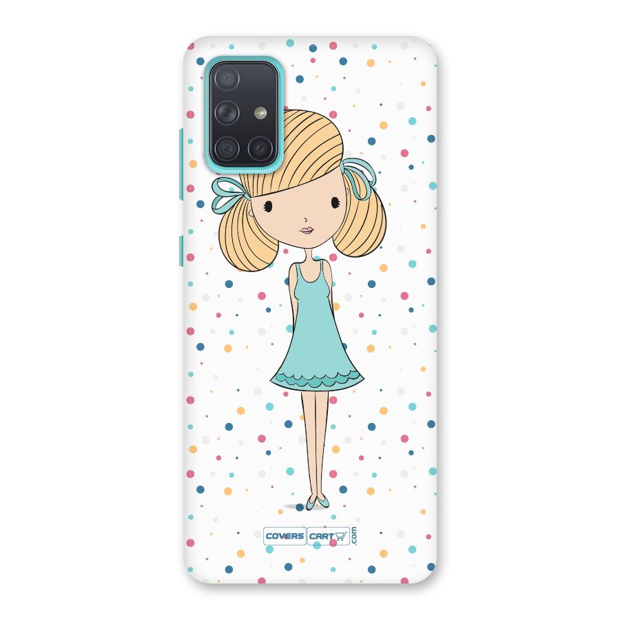 Cute Girl Back Case for Galaxy A71
