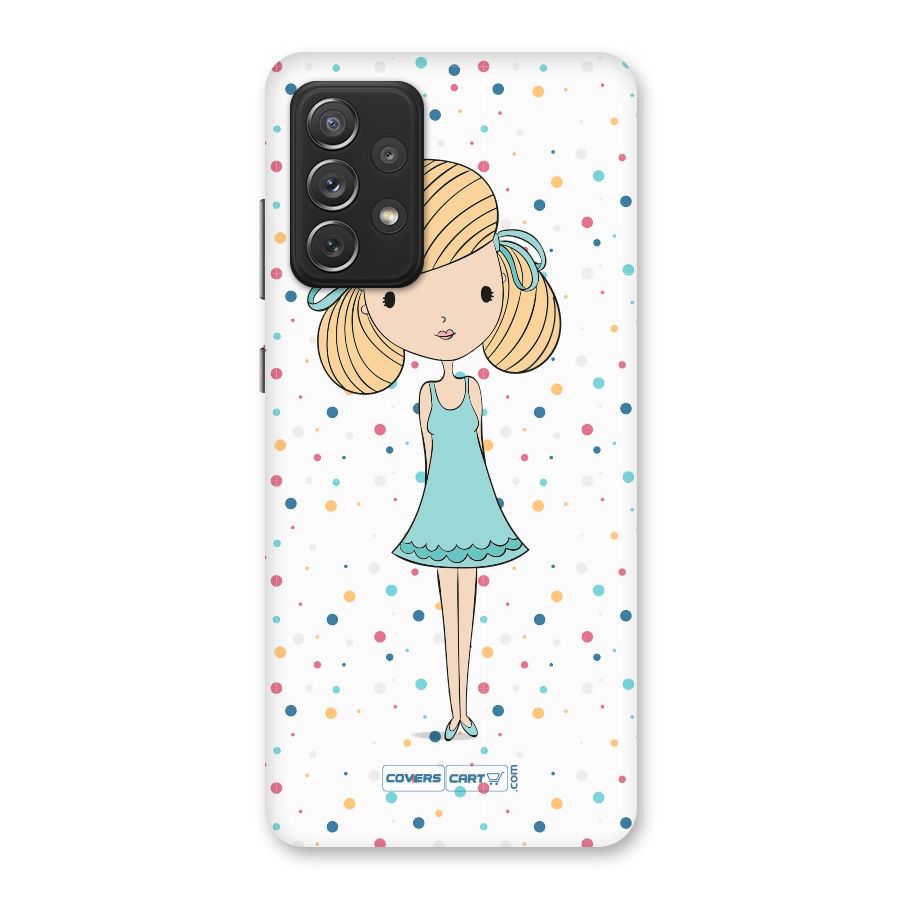 Cute Girl Back Case for Galaxy A72