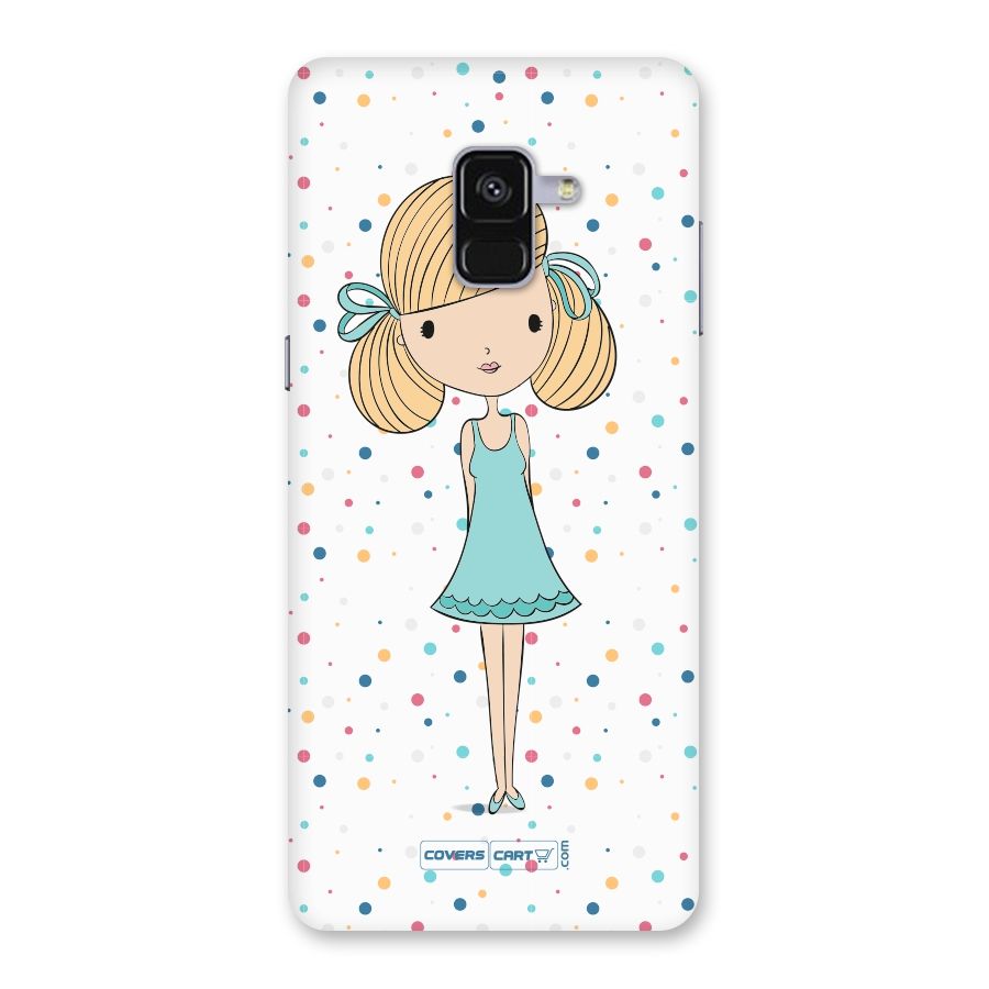 Cute Girl Back Case for Galaxy A8 Plus