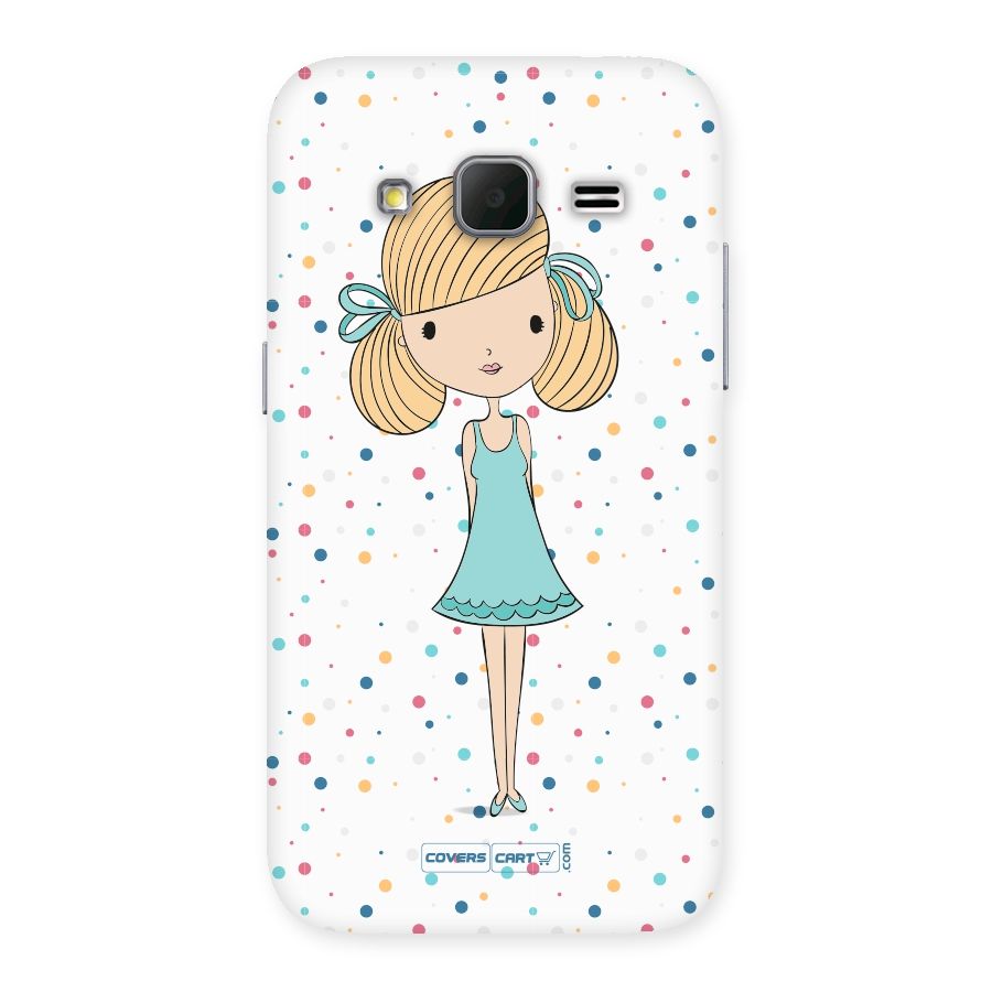 Cute Girl Back Case for Galaxy Core Prime