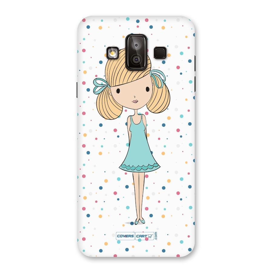 Cute Girl Back Case for Galaxy J7 Duo