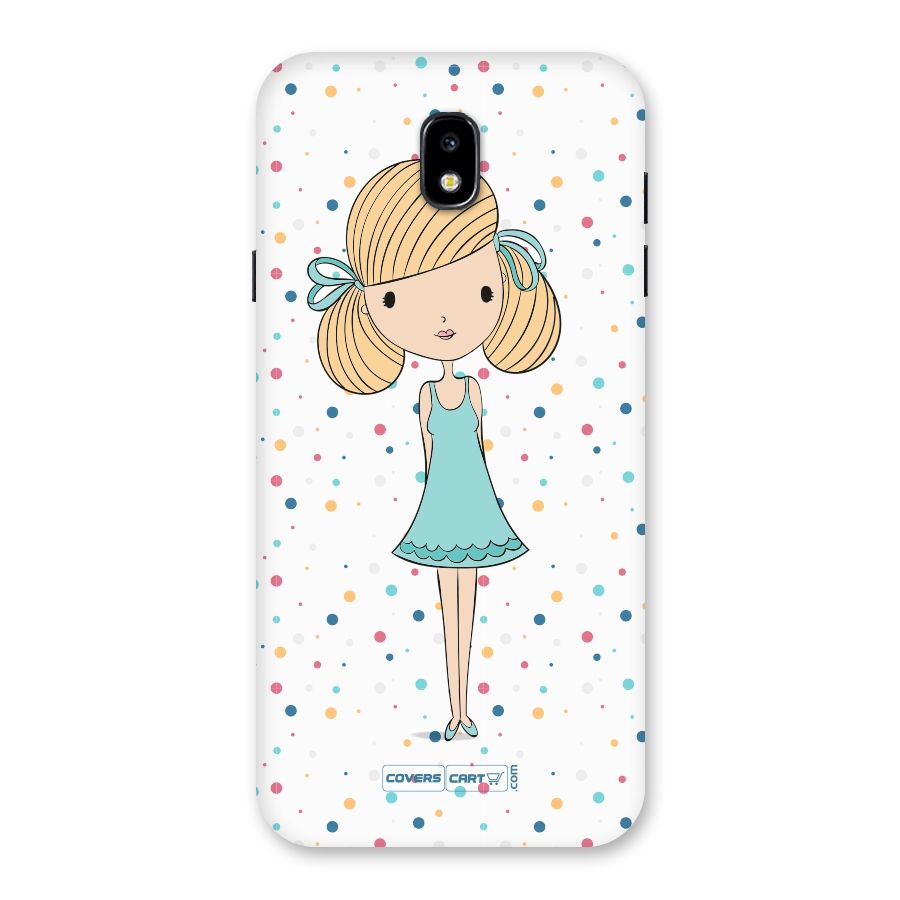 Cute Girl Back Case for Galaxy J7 Pro
