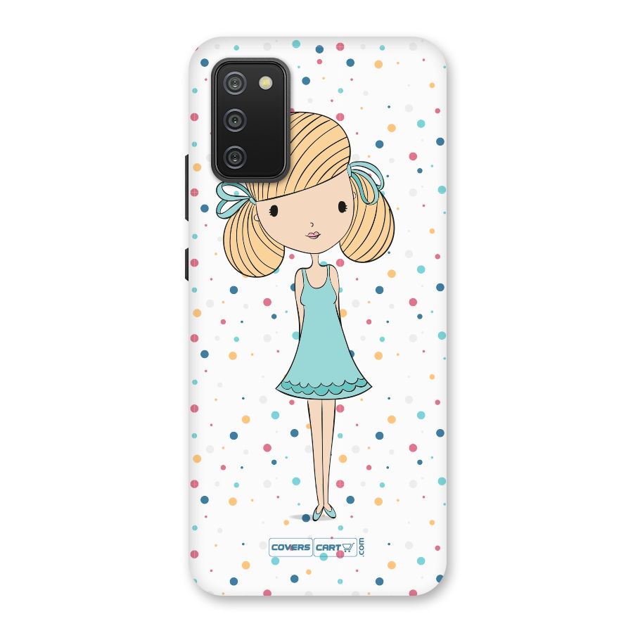 Cute Girl Back Case for Galaxy M02s