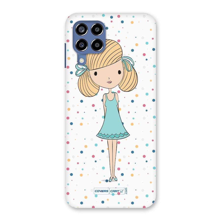Cute Girl Back Case for Galaxy M53 5G