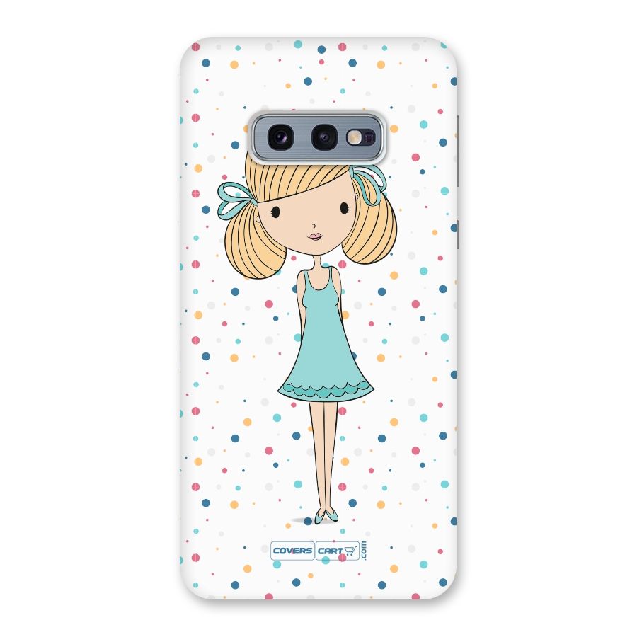 Cute Girl Back Case for Galaxy S10e