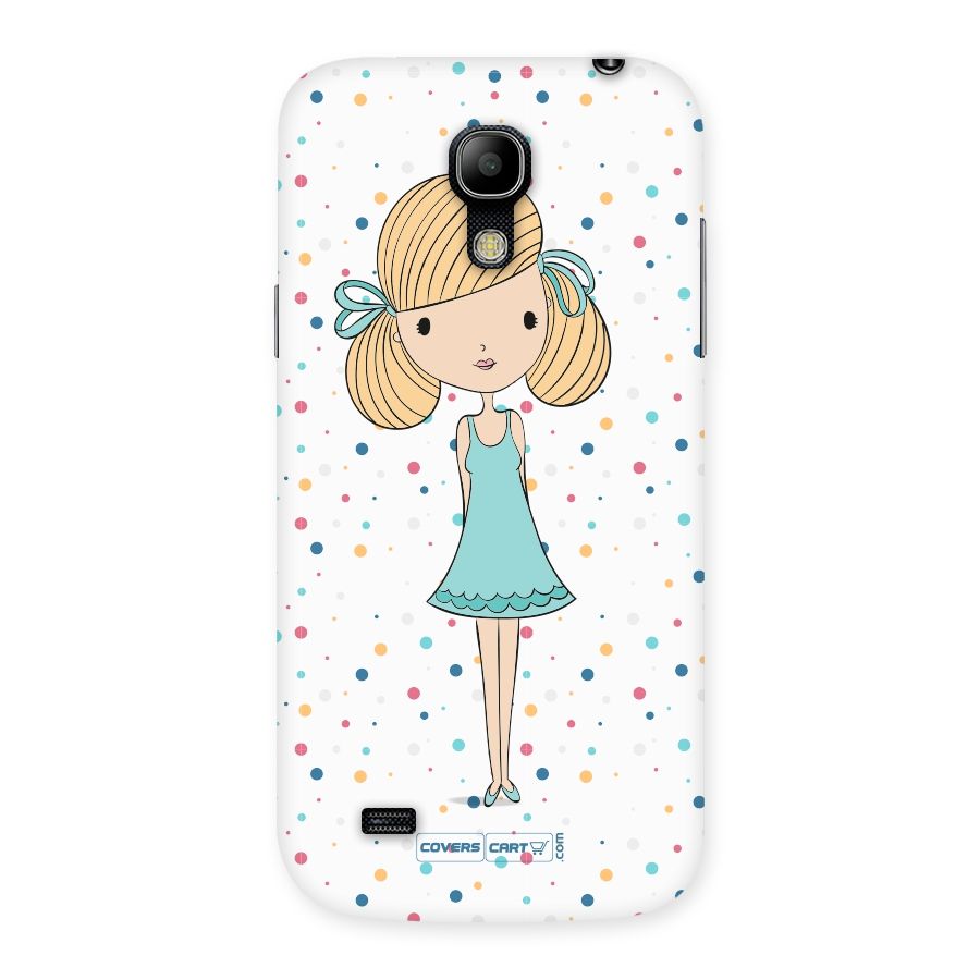 Cute Girl Back Case for Galaxy S4 Mini