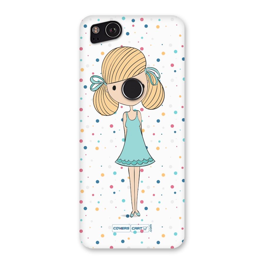 Cute Girl Back Case for Google Pixel 2