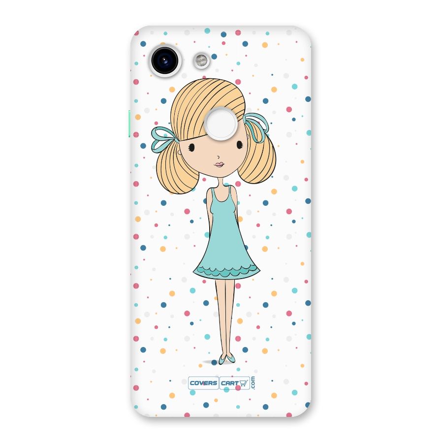 Cute Girl Back Case for Google Pixel 3