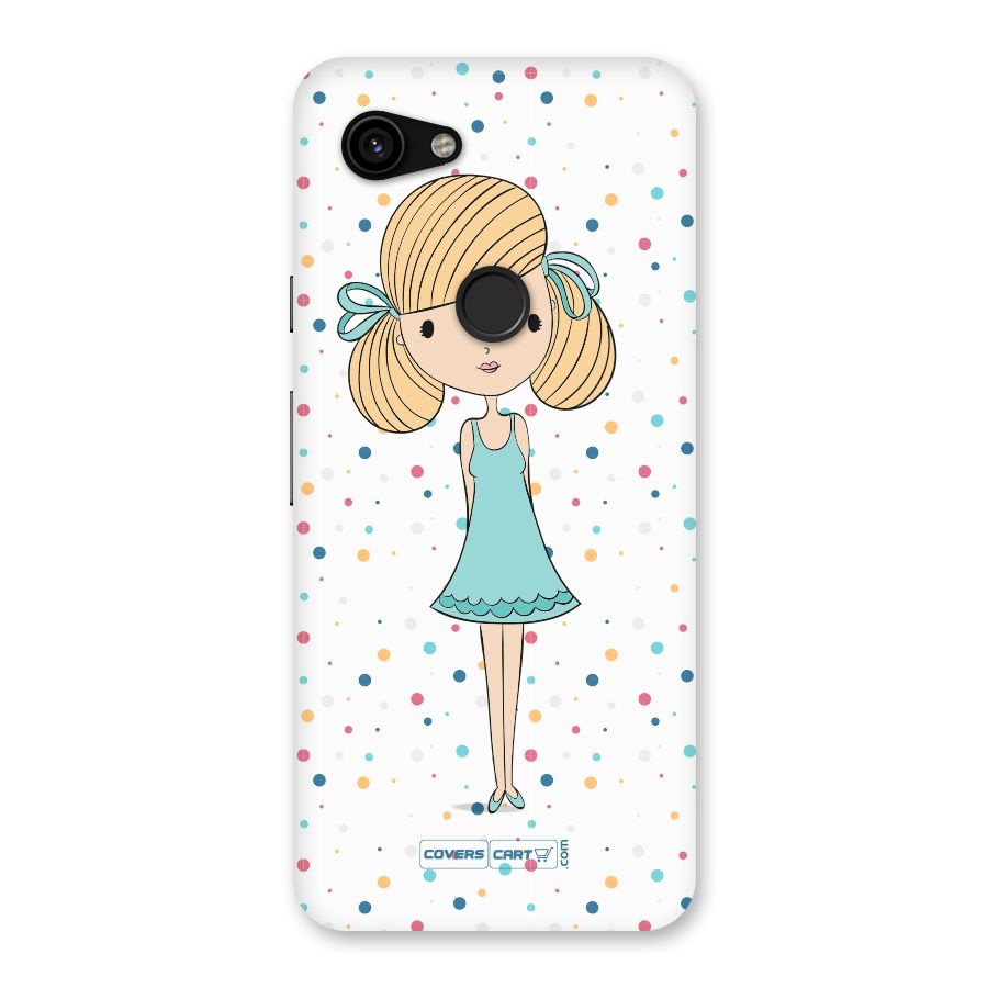 Cute Girl Back Case for Google Pixel 3a