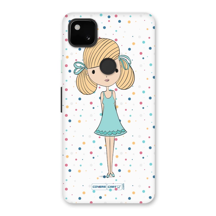 Cute Girl Back Case for Google Pixel 4a