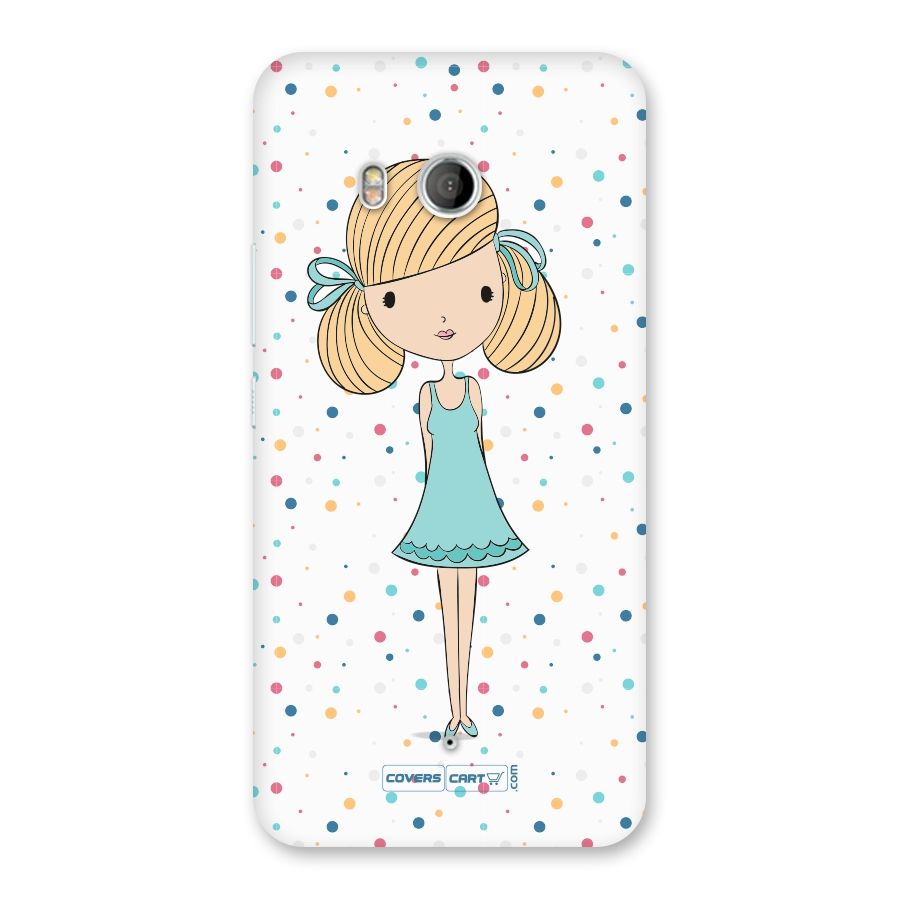 Cute Girl Back Case for HTC U11