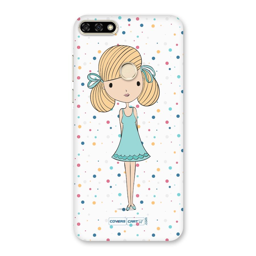Cute Girl Back Case for Honor 7A
