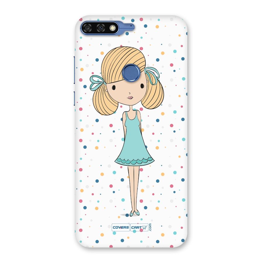 Cute Girl Back Case for Honor 7C
