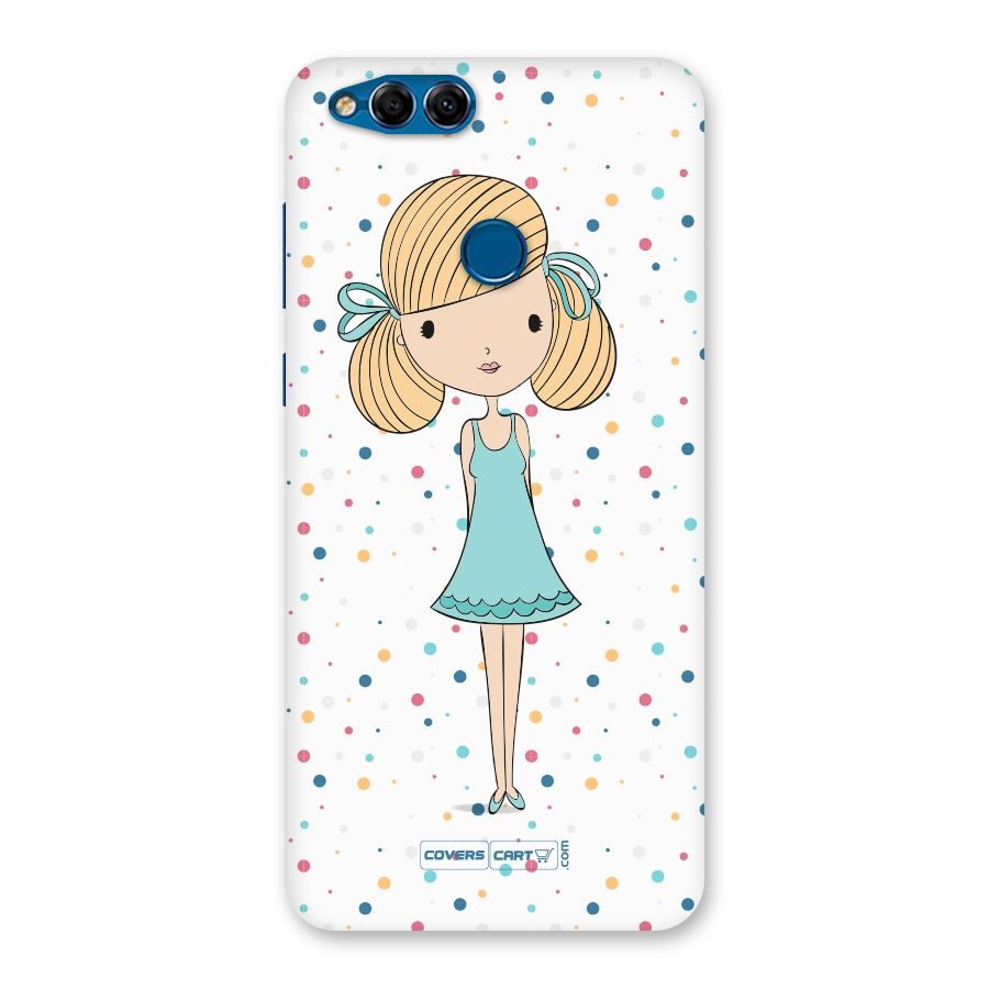 Cute Girl Back Case for Honor 7X