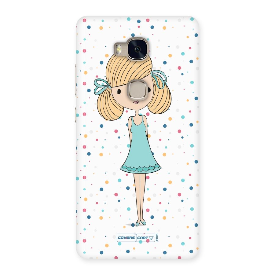 Cute Girl Back Case for Huawei Honor 5X