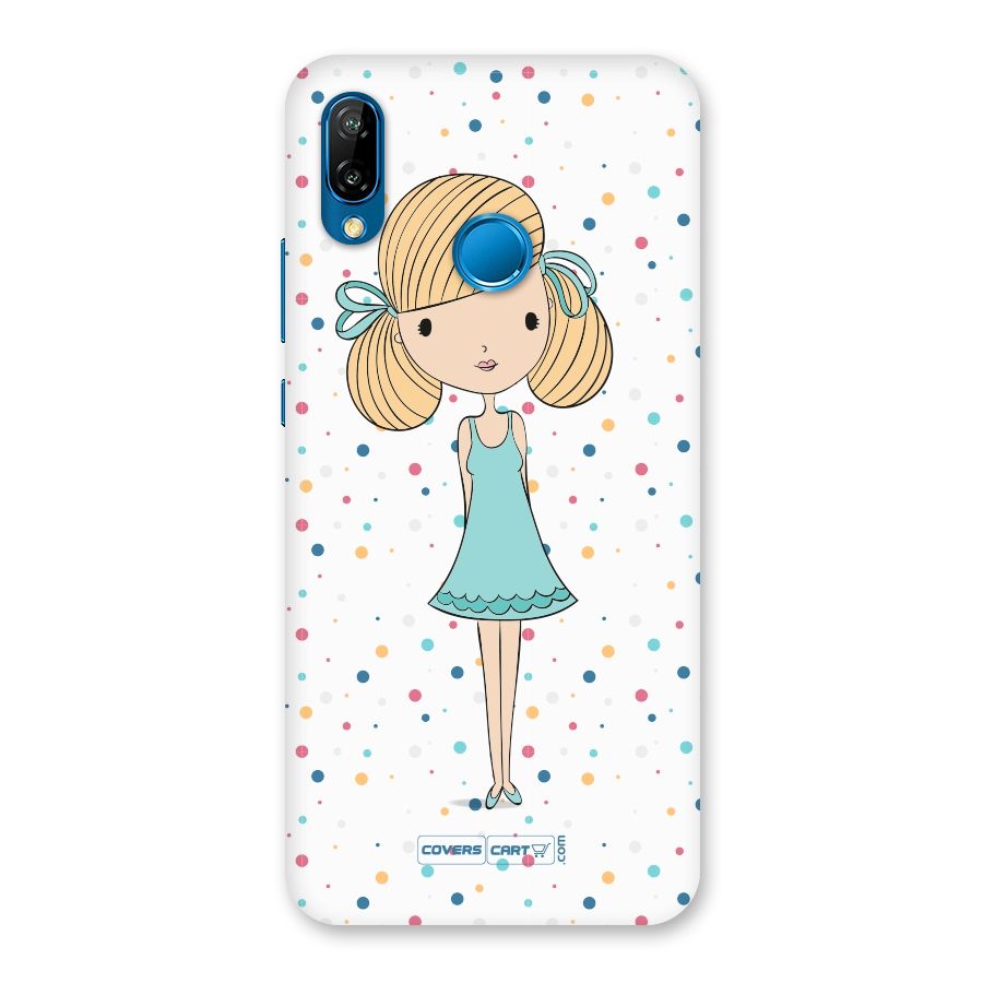 Cute Girl Back Case for Huawei P20 Lite