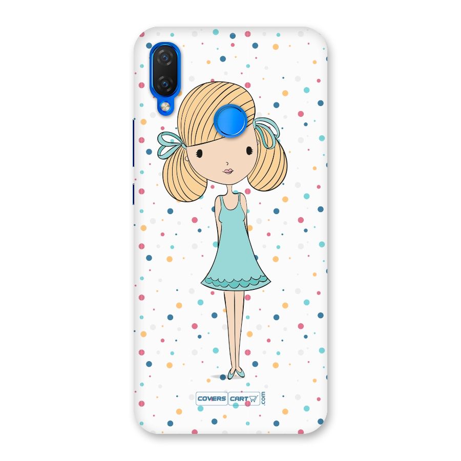 Cute Girl Back Case for Huawei P Smart+
