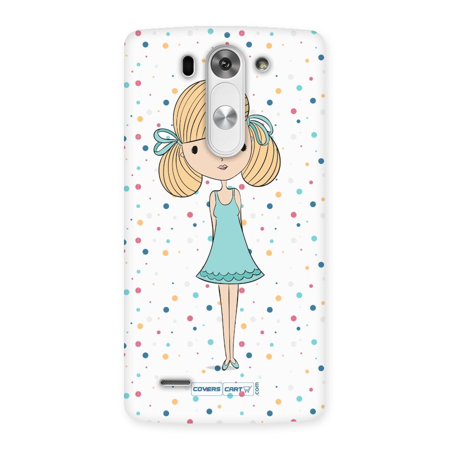 Cute Girl Back Case for LG G3 Mini