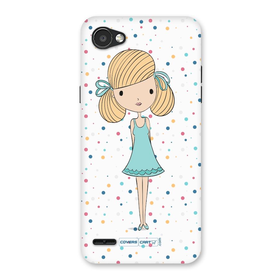 Cute Girl Back Case for LG Q6