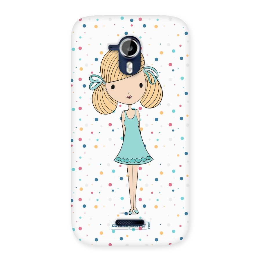 Cute Girl Back Case for Micromax Canvas Magnus A117