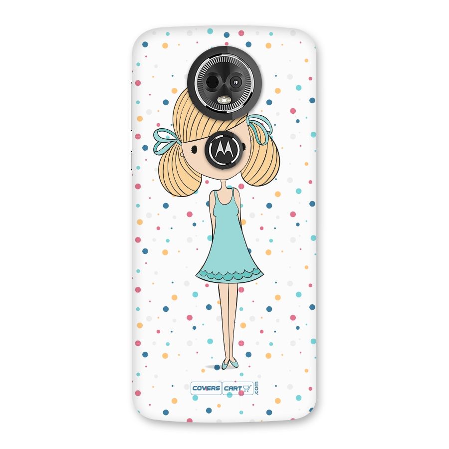 Cute Girl Back Case for Moto E5 Plus