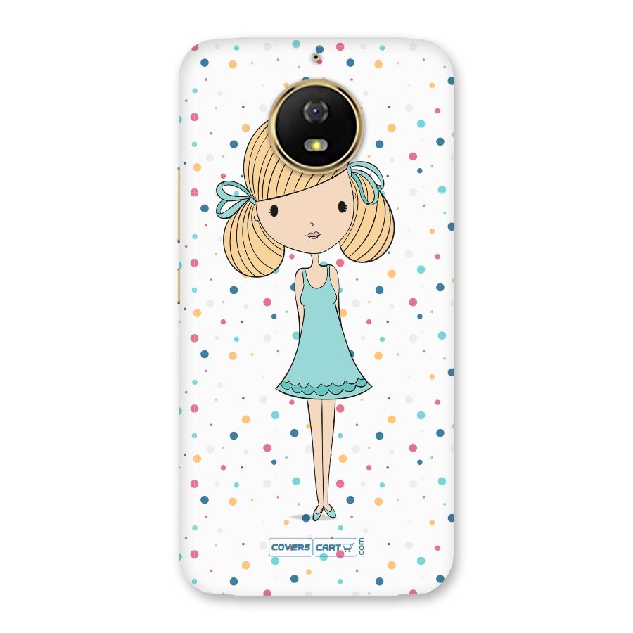 Cute Girl Back Case for Moto G5s