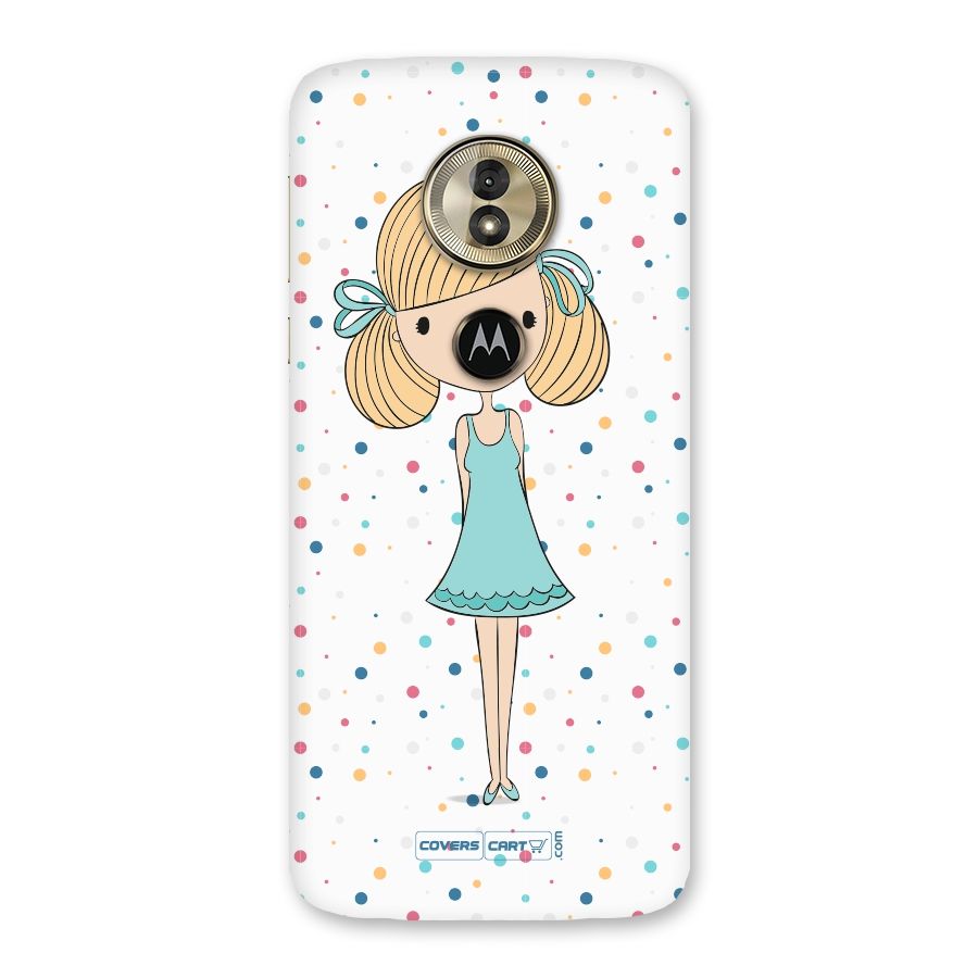 Cute Girl Back Case for Moto G6 Play