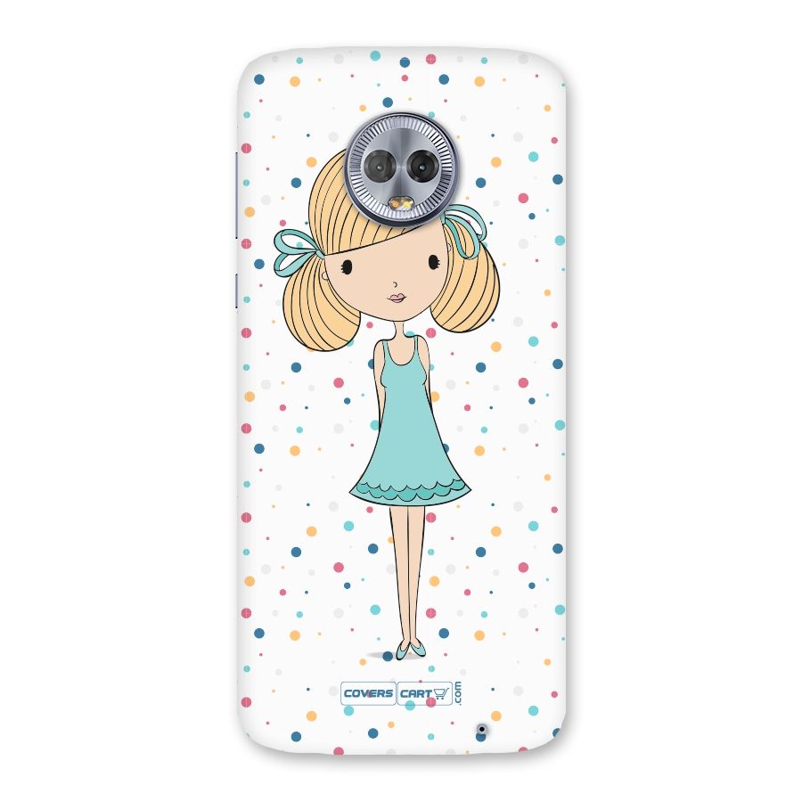 Cute Girl Back Case for Moto G6 Plus