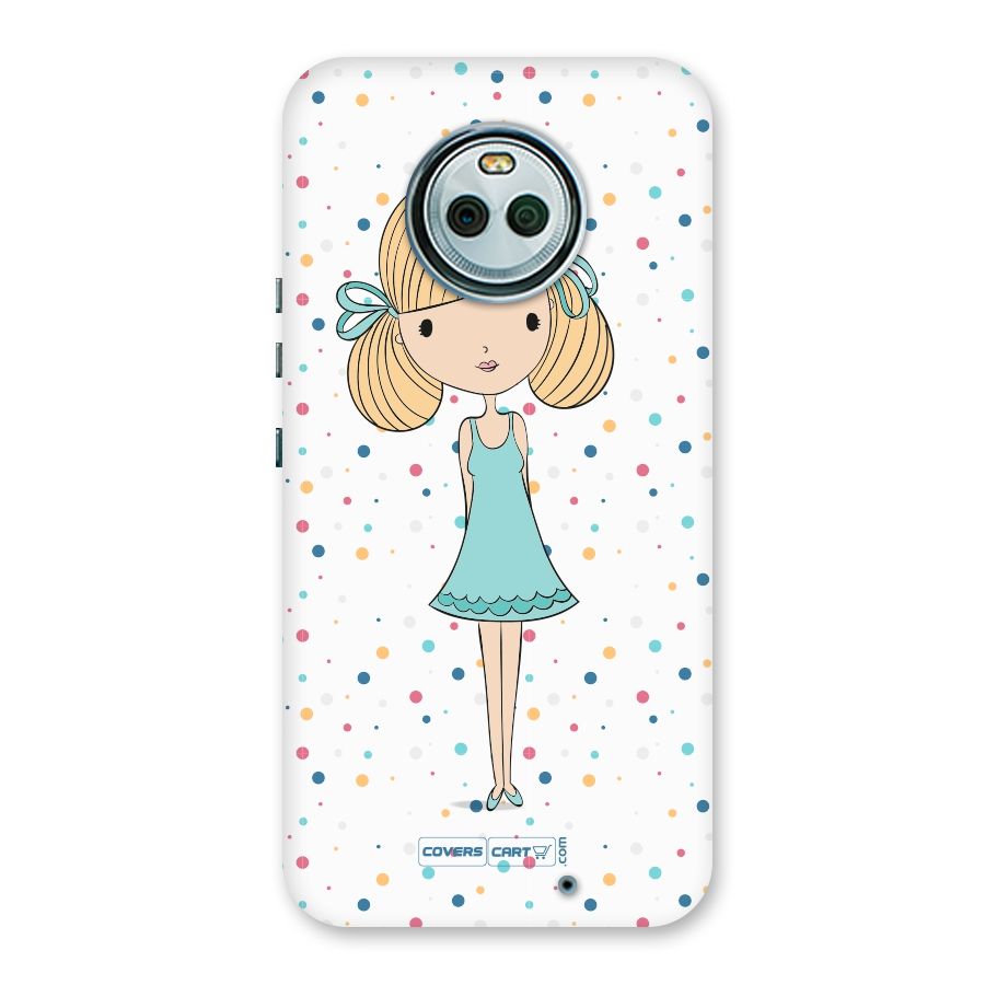Cute Girl Back Case for Moto X4