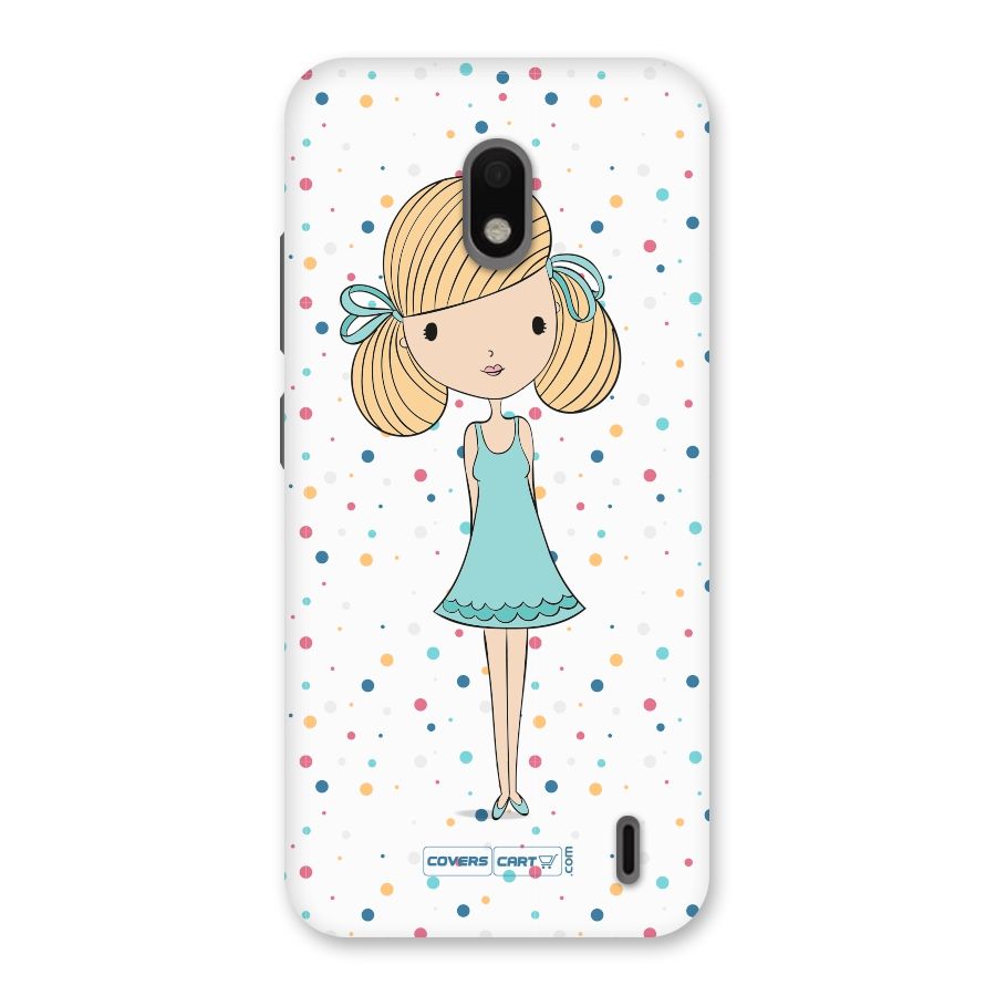Cute Girl Back Case for Nokia 2.2
